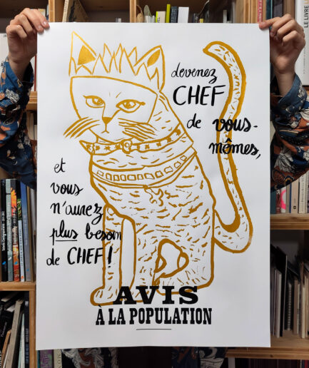 le canard 2024 – le manifeste CACA + 12 avis à la population – édition d'artiste