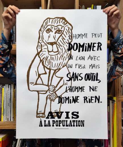 le canard 2024 – le manifeste CACA + 12 avis à la population – édition d'artiste
