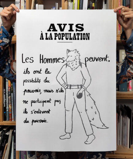 le canard 2024 – le manifeste CACA + 12 avis à la population – édition d'artiste