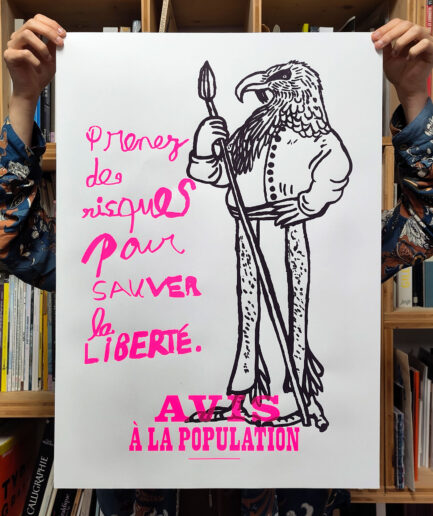 le canard 2024 – le manifeste CACA + 12 avis à la population – édition d'artiste