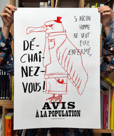 le canard 2024 – le manifeste CACA + 12 avis à la population – édition d'artiste